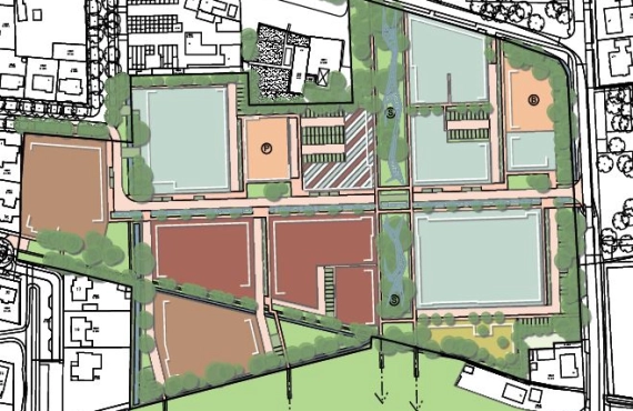 Inrichtingsplan voor de <br><span>openbare ruimte